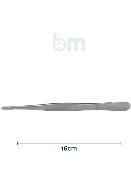 Atma Penset 6.2 Inç Büyük Boy Gri Cerrahi Eğitim Materyali