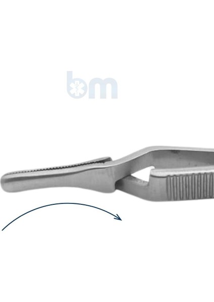 Bulldog Dieffenbach Eğri 2.5inç Gri Cerrahi Eğitim Materyali modelleri