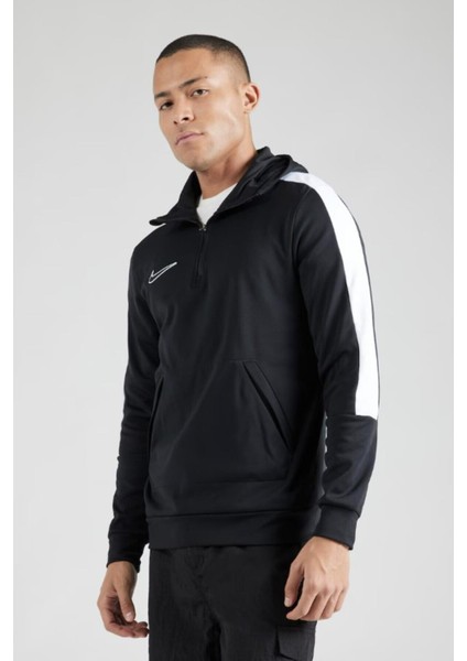 Therma Fit Çeyrek Fermuar Siyah Erkek Sweatshirt modelleri