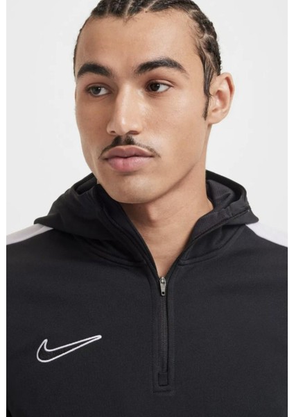 Therma Fit Çeyrek Fermuar Siyah Erkek Sweatshirt fırsatları