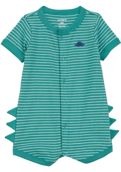 Erkek Bebek Kısa Tulum