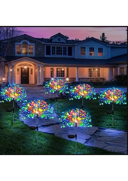 150LED / Çok Renkli Fachoi Güneş Enerjili Havai Işıkları 1 Adet fırsatları