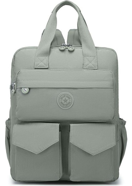 Büyük Boy Krinkıl Kumaş Sırt Çantası Smart Bags 1175