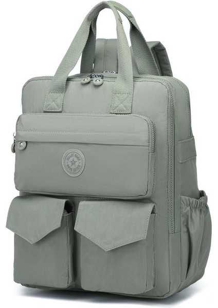 Büyük Boy Krinkıl Kumaş Sırt Çantası Smart Bags 1175