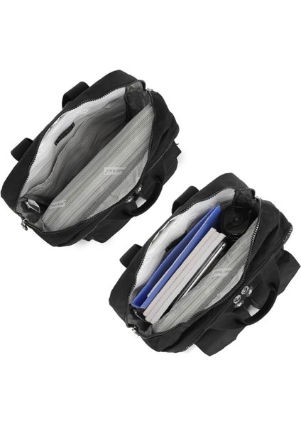 Büyük Boy Krinkıl Kumaş Sırt Çantası Smart Bags 1175