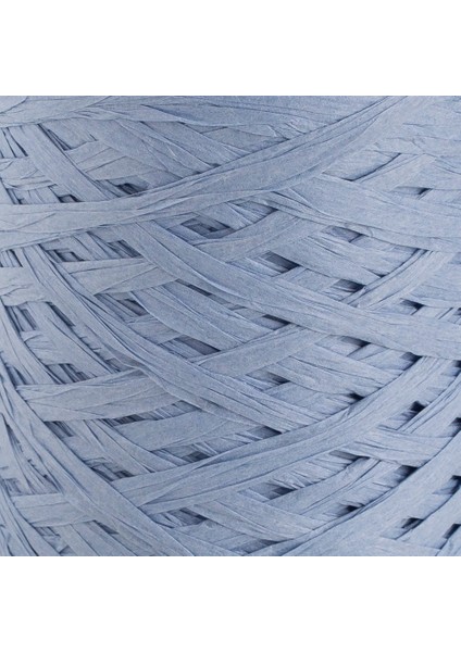 Natural Raffia 90 gr Buz Mavi Kağıt ip - 26