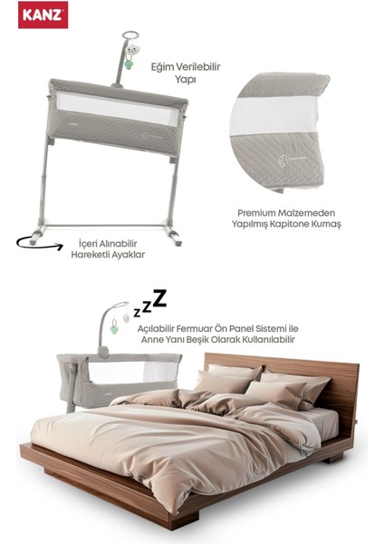 Dreams N Sounds Anne Yanı Beşik Bej fiyatları