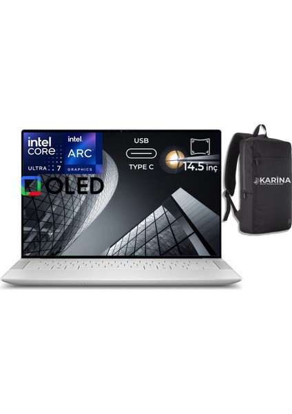 Xps 14 9440 Ultra 7 155H XPS9440CTOV1WP-000 32GB 1tb Arc Graphics Windows 11 Pro Taşınabilir Bilgisayar 14.5" Dokunmatik Laptop