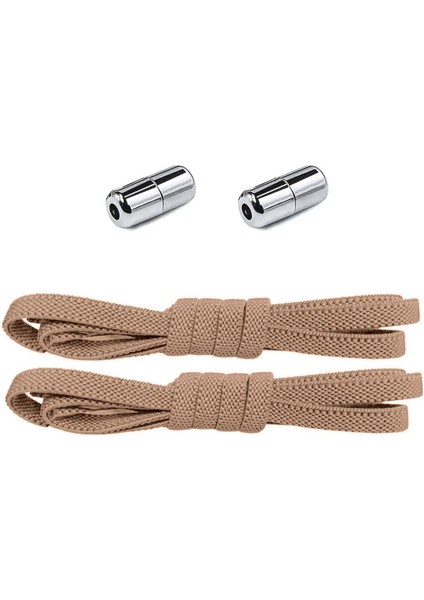 Ayarlanabilir 1 Çift Vizon Vidalı Kapsül Uçlu 6 Mm Lastik Pratik Bağcık