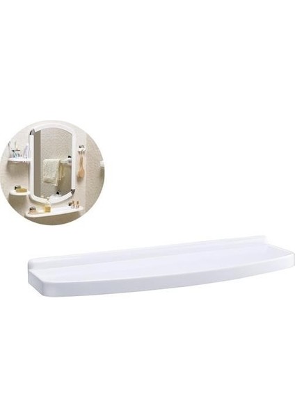 ® Banyo Lavabo Ayna Etejeri Plastik Raf