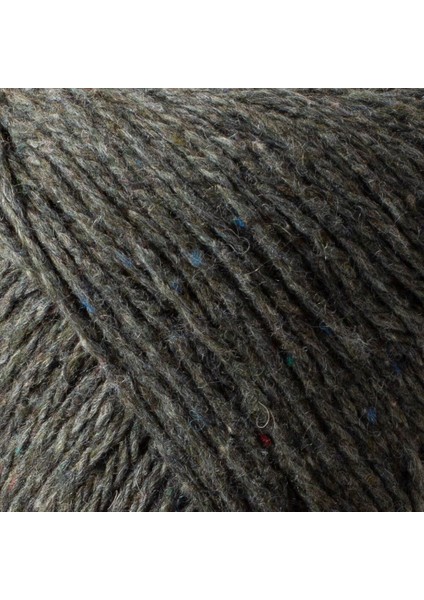 Re-Tweed Yeşil Melanj El Örgü ipi - L131 - 34405