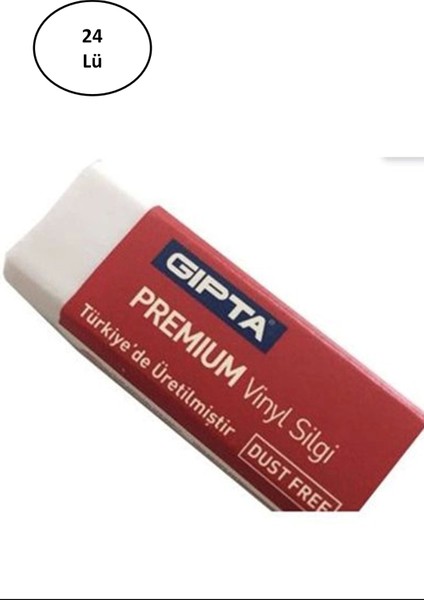 Gıpta Silgi - 24 Lü Vınyl Dust Free Beyaz