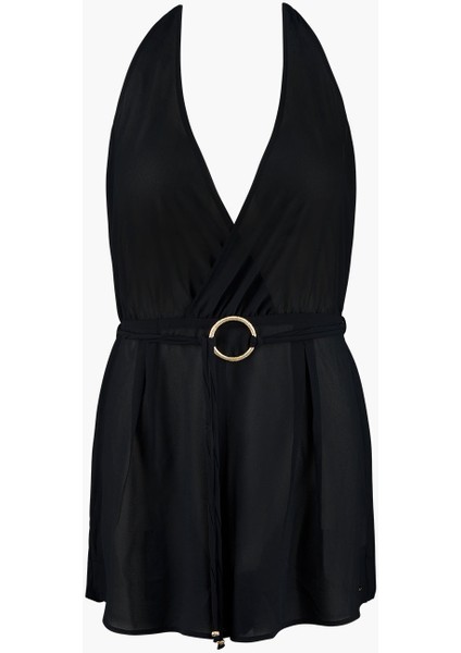 Evening Sand Einteiler Teddy Transparan Kombishort