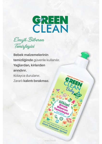 4 Al 3 Öde Bitkisel Green Clean Emzik Biberon Temizleyici 500 ml