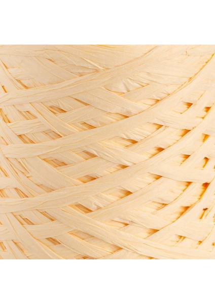 Loren Natural Raffia 90 gr Sarı Kağıt Ip - 4