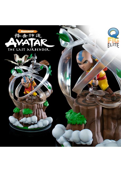 Avatar The Last Airbender Aang Q-Fig Max Elite Diorama