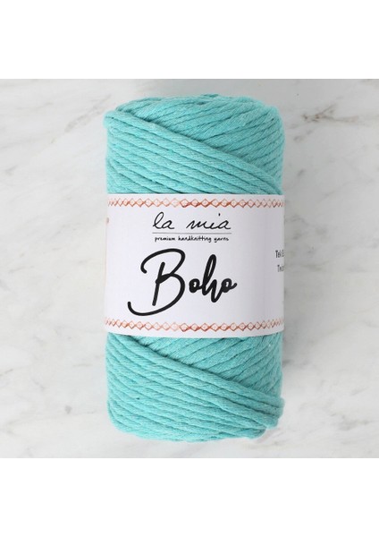 Boho Açık Yeşil Büküm Makrome ipi - L157 - 34208