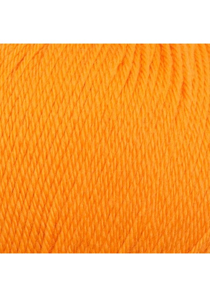 Merino Turuncu El Örgü ipi - L139 - 33793