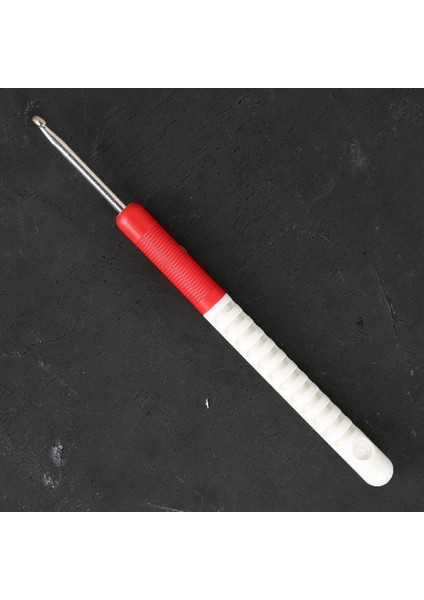 3,5 mm 15 cm Plastik Saplı Yün Tığ - 148-7