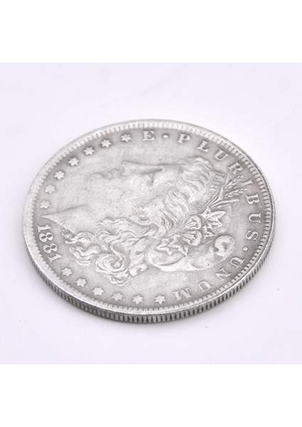 1 Adet Çelik Morgan Doları 3.8c Sürümü Sihir Numaraları Yakın Çekim Aksesuarları Illüzyon Beliren/kaybolan Madeni Para Magie (Yurt Dışından) fırsatları