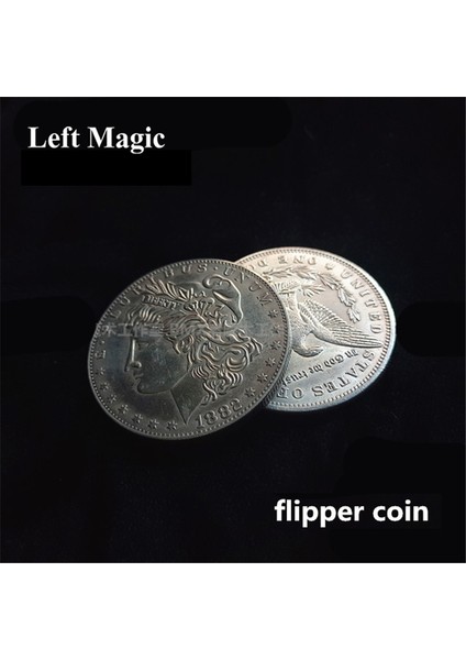 Akşam Yemeği Bakır Flipper Sikke Kelebek Morgan Doları Paralar Sihir Numarası Yakın Çekim Magia Illüzyon Aksesuarlar Hile Aleti Sihirbazlar (Yurt Dışından)