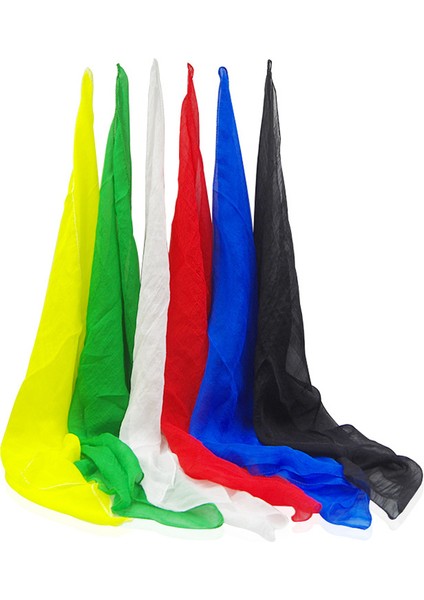 Mavi Stil 60*60 cm Şifon Ipek Eşarplar Sihirli Hileler Ipek Renk Değiştiren Yumuşak Ipek Eşarplar Sahne Sihir Prop Sahne Mendil Oyuncakları (Yurt Dışından) modelleri