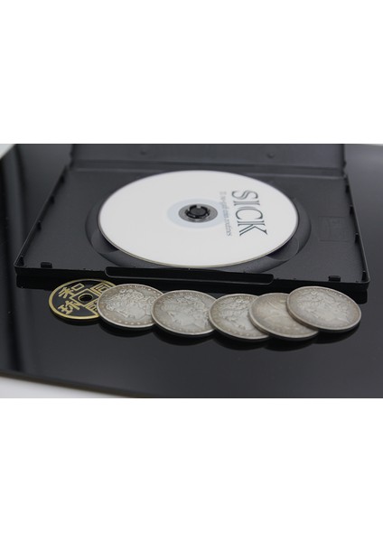 Ponta The Smith'in Sıck'i Hile ve DVD ve 6 Sikke Antik Sikke Seti Sihirli Numara Yakın Sahne Sokak Sihir Oyuncakları (Yurt Dışından) modelleri
