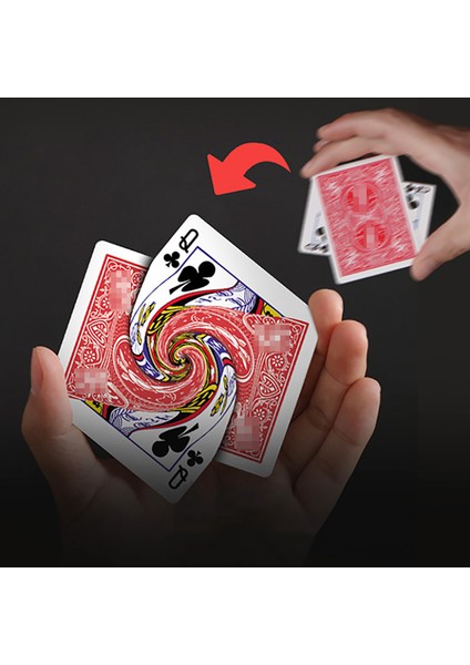 Mavi Geri Stili Vortex Sihir Hileleri Oynan Kart Bağlı Poker Değişimi Magia Sihirbaz Yakın Sokak Illüzyonlar Hileler Mentalizm Bulmaca Oyuncak (Yurt Dışından) modelleri
