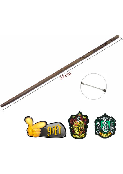 Luna 2 Tarzı 27 Tür Potter Asasına Cosplay Metal Iron Core Dumbledore Luna Asası Çocuk Sihirli Asa Hediye Kutusu Olmadan Potter Prop (Yurt Dışından)