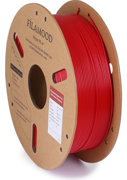 Hyper Pla Filament Kırmızı 1.75MM 1kg