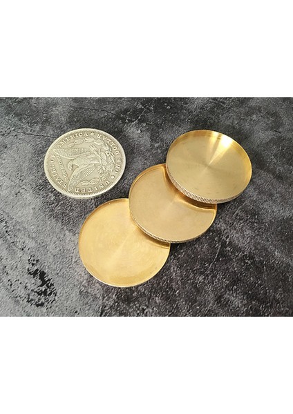 Dört Bir Bir Seti Morgan Dolar Sihirli Numara Para Belirmek Yok Olmak Magia Sihirbaz Aksesuar Yakın Illüzyonlar Prop Gimmmick Mentalizm (Yurt Dışından)