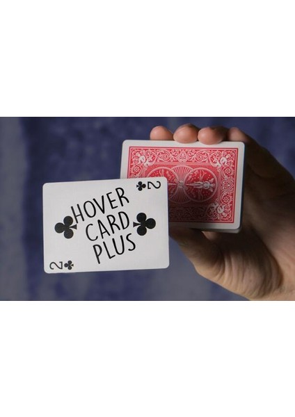 Dan Harlan ve Nicholas Lawrence Tarafından Hover Card Plus - Numara Araç ve Çevrimiçi Talimatlar Kart Sihirbazlık Malzemeleri Illüzyon Eğlence (Yurt Dışından)