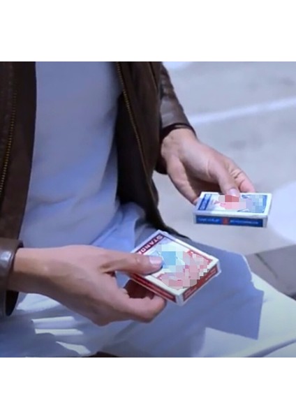 Üçlü Heliks Sihir Hileleri Oyun Kartları Poker Desteleri Ortaya Çıkan Yakın Sokak Illüzyon Hile Zihin Okuma Bulmaca Oyuncakları Magia Kartı (Yurt Dışından)
