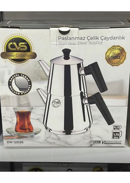 Dn 12026 Orta Boy Çaydanlık