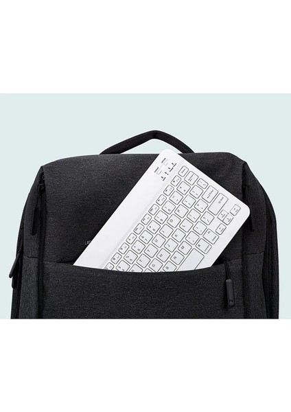 Tüm Cihazlara Uyumlu Akıllı Taşınabilir Şarj Edilebilir Kablosuz Bluetooth Klavye ve Mause Seti indirimleri