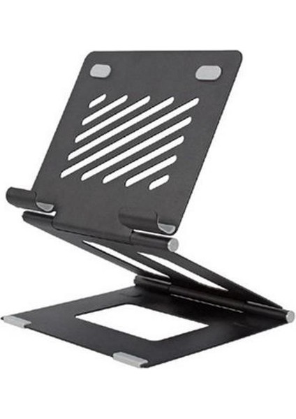 Buffer® Ayarlanabilir Metal Dizüstü Destek Tabanı Katlanabilir Taşınabilir Laptop Sehpası Standı