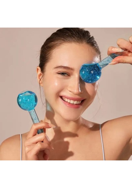 Buffer Buz Küre Yüz Ve Göz Soğuk Masaj Ve Terapi Topu