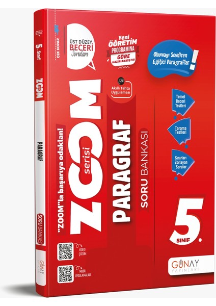 5. Sınıf Zoom Paragraf Soru Bankası