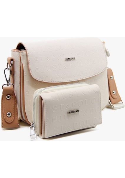 Yeni Sezon Kolon Askılı 4 Bölmeli Kadın Omuz Çantası 21x16cm Pbu2174