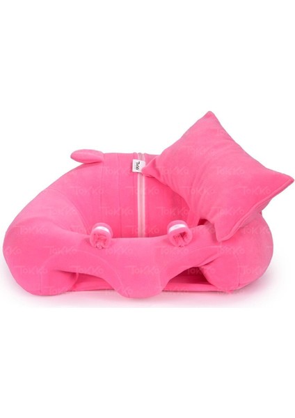 Yastık Bebek Oturma Destek Minderi - Büyük Bebek Koltuğu Pembe fiyatları
