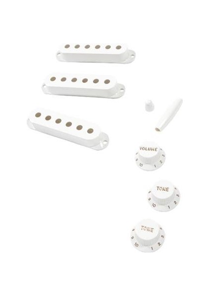 Pure Vintage 50S Stratocaster Eggshell Manyetik Kapağı Aksesuar Kiti fiyatları