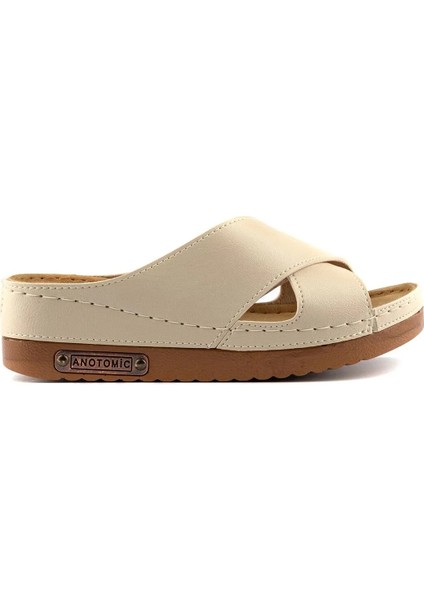 Kadın Ortopedik Anatomik Tabanlı Konfor Modeli Şık Rahat Günlük Topuklu Dışarı & Ev Içi Terliği modelleri