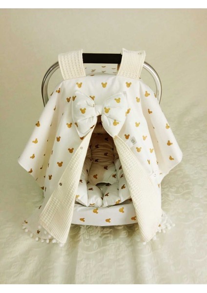 Pitiko Baby Puset Örtüsü, Puset Minderi, Puset Çarşafı, 3 Parça modelleri