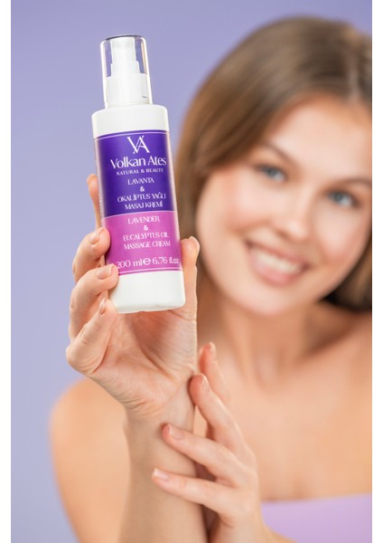 Lavanta & Okaliptus Yağlı Masaj Kremi 200 ml modelleri