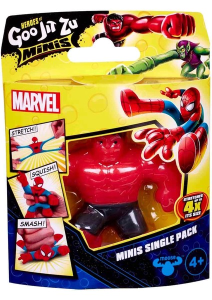 Marvel Minis Figür Tekli Paket S8 GJM10000 - Red Hulk