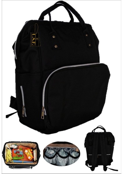 Bebek Bakım Çantası Su Geçirmez Fonksiyonel Anne Bebek Bakım Sırt Çantası modelleri