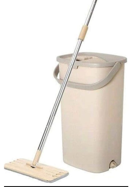 Sihirli Tablet Mop Yer Duvar Silme Temizlik Kova Seti 8 Lt