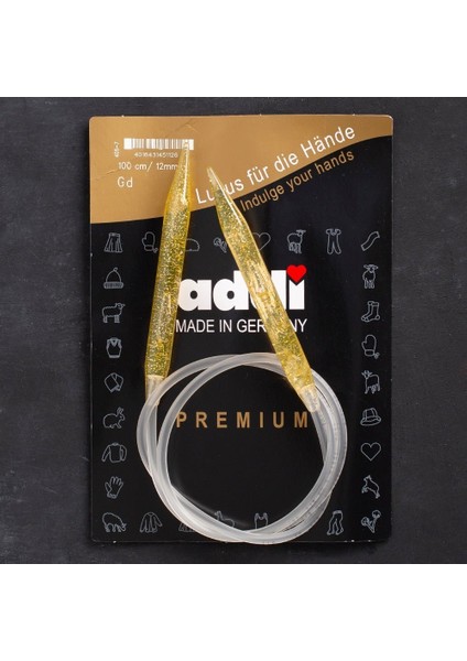 Champagner 12MM 100CM Misinalı Şiş - 405-7