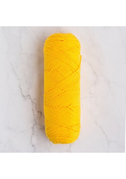 Baby Cotton Hardal Sarısı El Örgü ipi - L003 - 33632