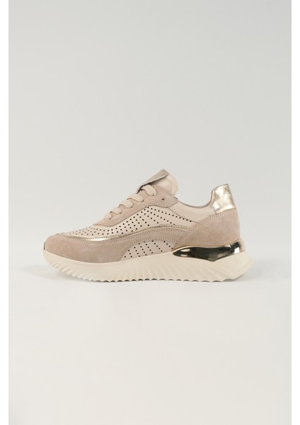 Delphine Bej Süet Deri Kadın Sneakers, Deri, Günlük Ayakkabı, Spor Ayakkabı 25078 fiyatları